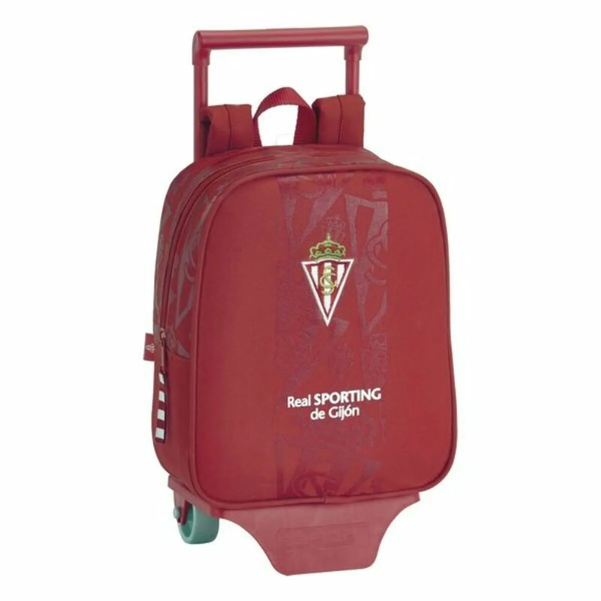 Trolley per la Scuola 805 Real Sporting de Gijón 611972280 Rosso