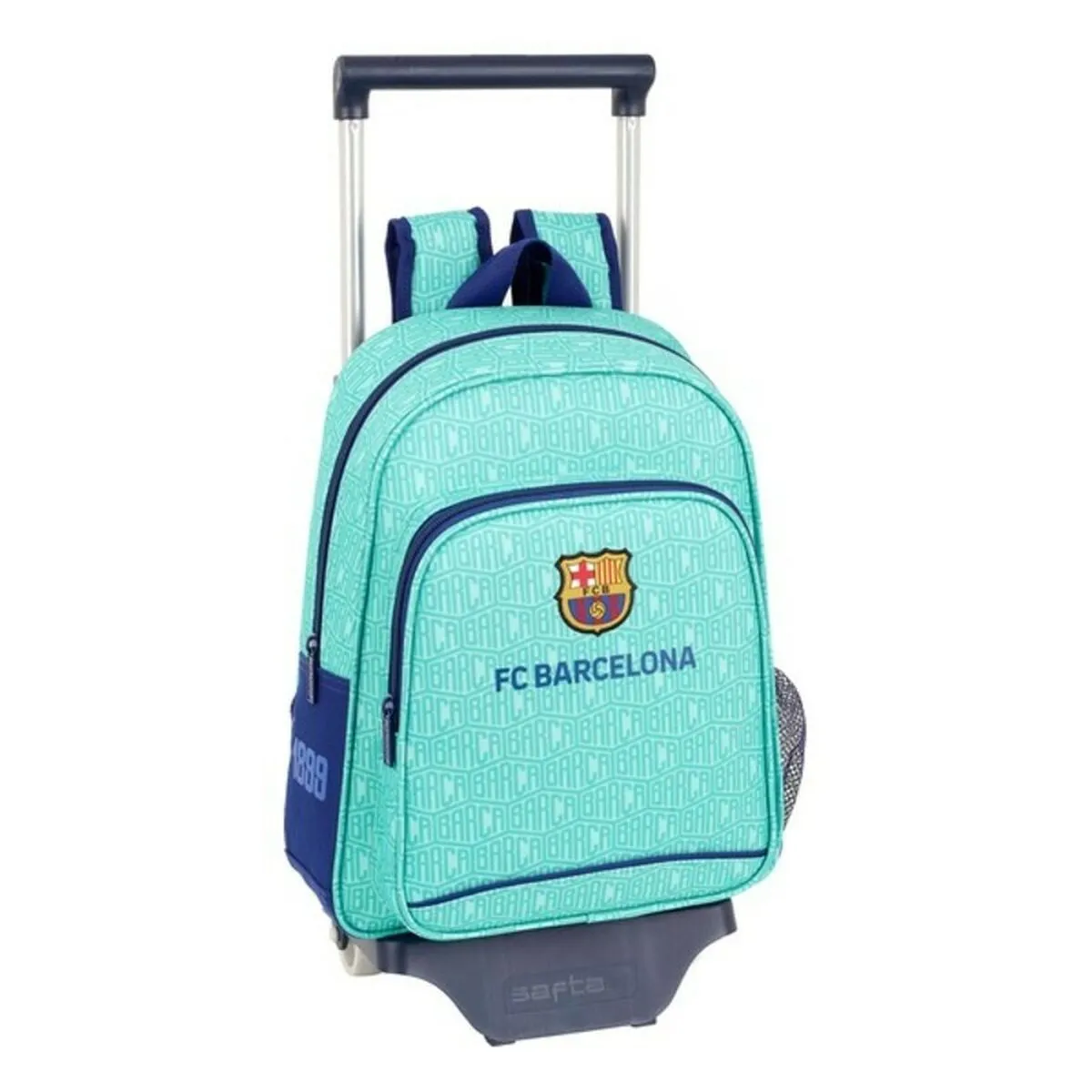 Trolley per la Scuola 705 F.C. Barcelona 19/20 Turchese