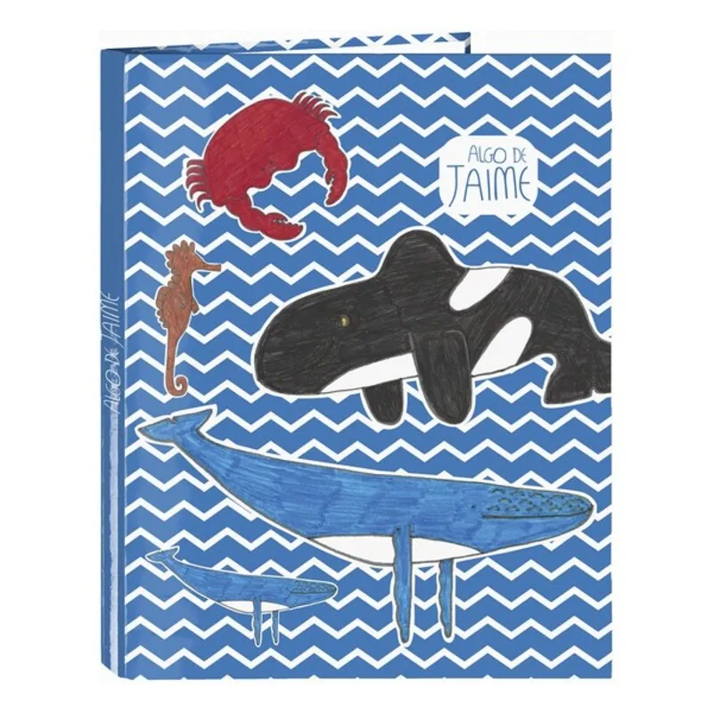 Raccoglitore ad anelli Algo de Jaime Ocean A4 (26.5 x 33 x 4 cm)