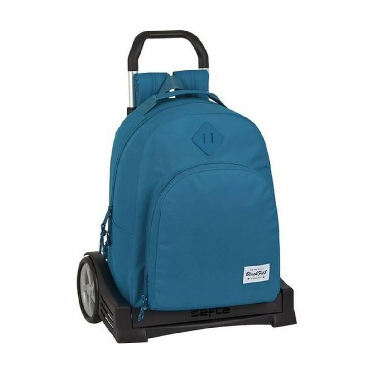 Trolley per la Scuola Evolution BlackFit8 Egeo Azzurro (32 x 42 x 15 cm)