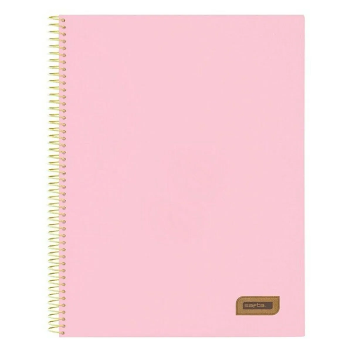 Quaderno con Anelli Safta 542037064 Rosa A4