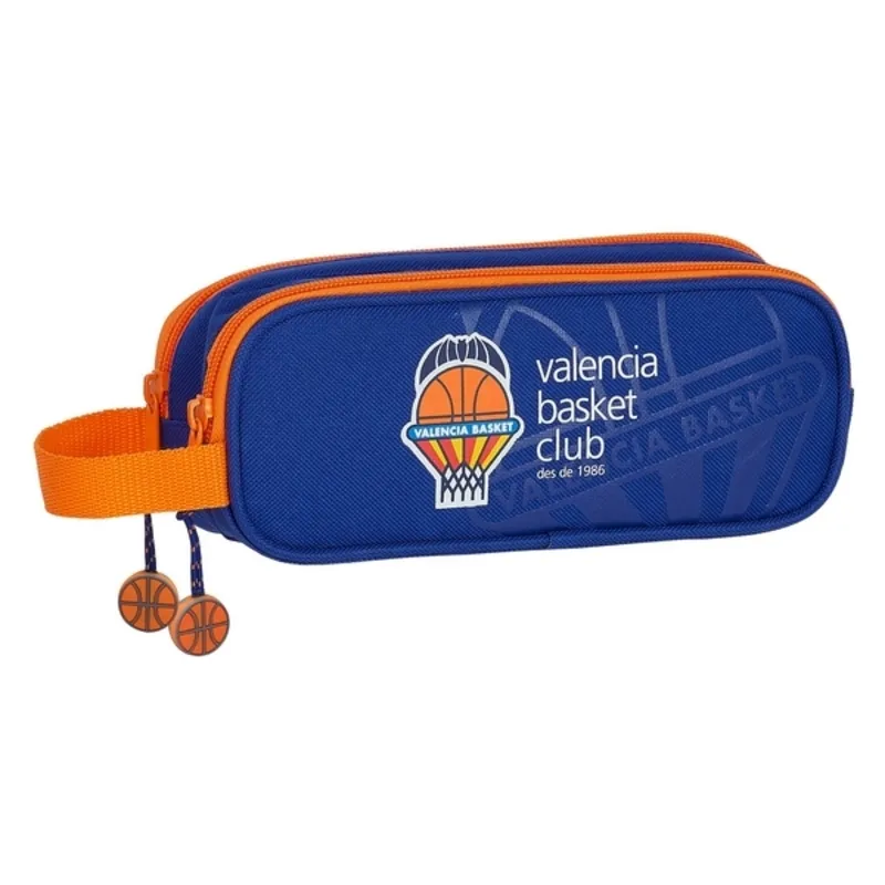 Necessaire Valencia Basket Azzurro Arancio