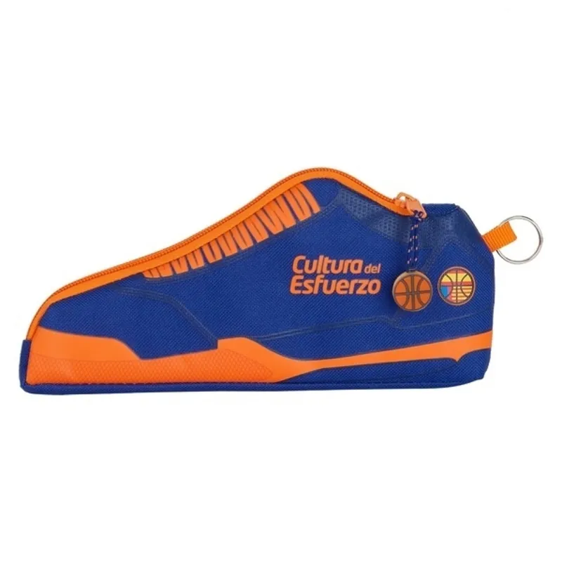 Necessaire Valencia Basket Azzurro Arancio