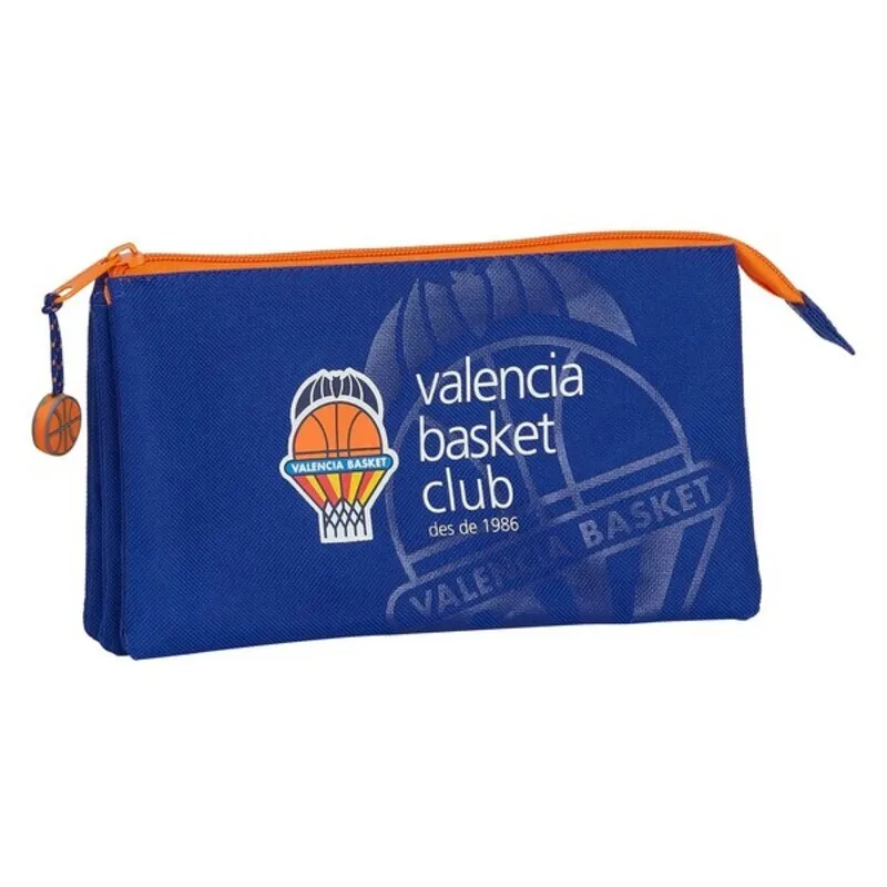 Necessaire Valencia Basket Azzurro Arancio