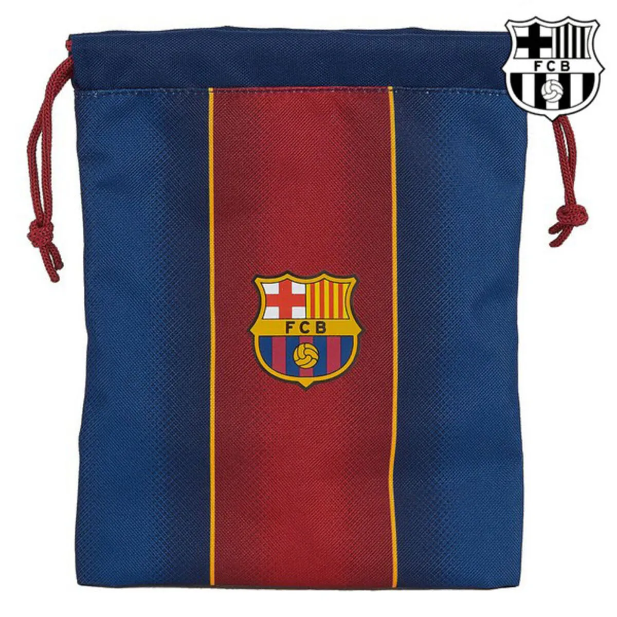 Portamerenda F.C. Barcelona Rosso Granato Blu Marino