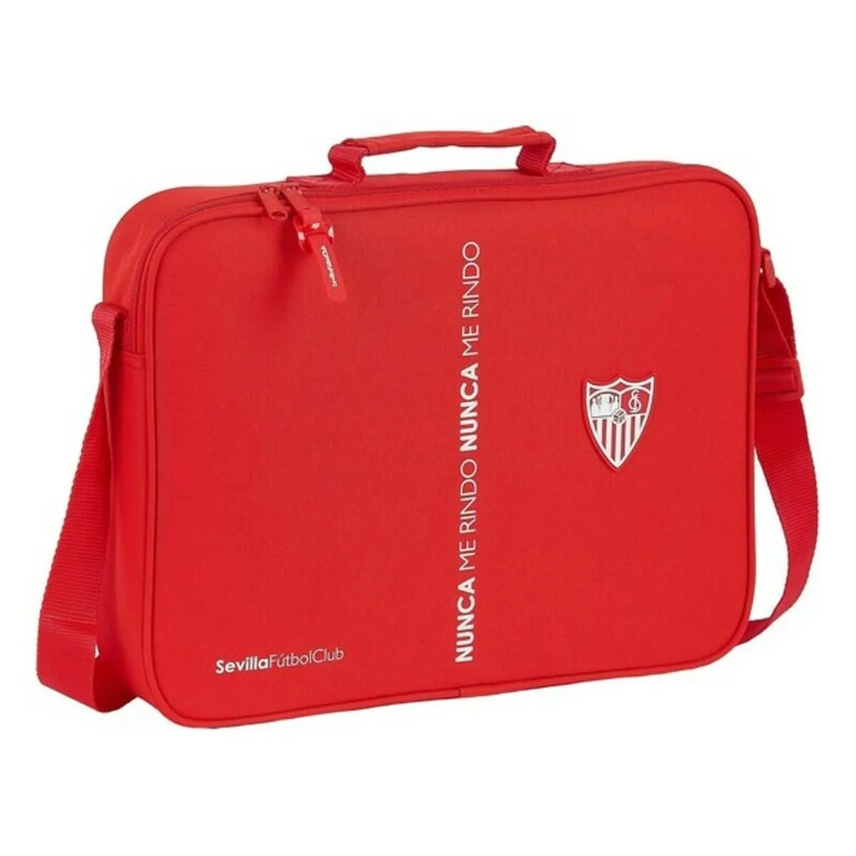 Borsa per la scuola Sevilla Fútbol Club Rosso (38 x 28 x 6 cm)