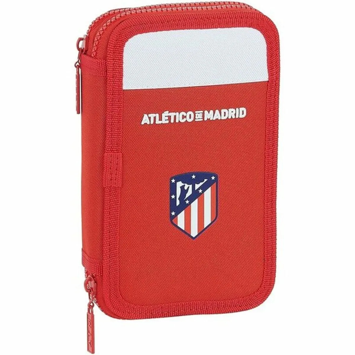 Astuccio Doppio Atlético Madrid M854 Bianco Rosso Sportivo 28 Pezzi 12.5 x 19.5 x 4 cm