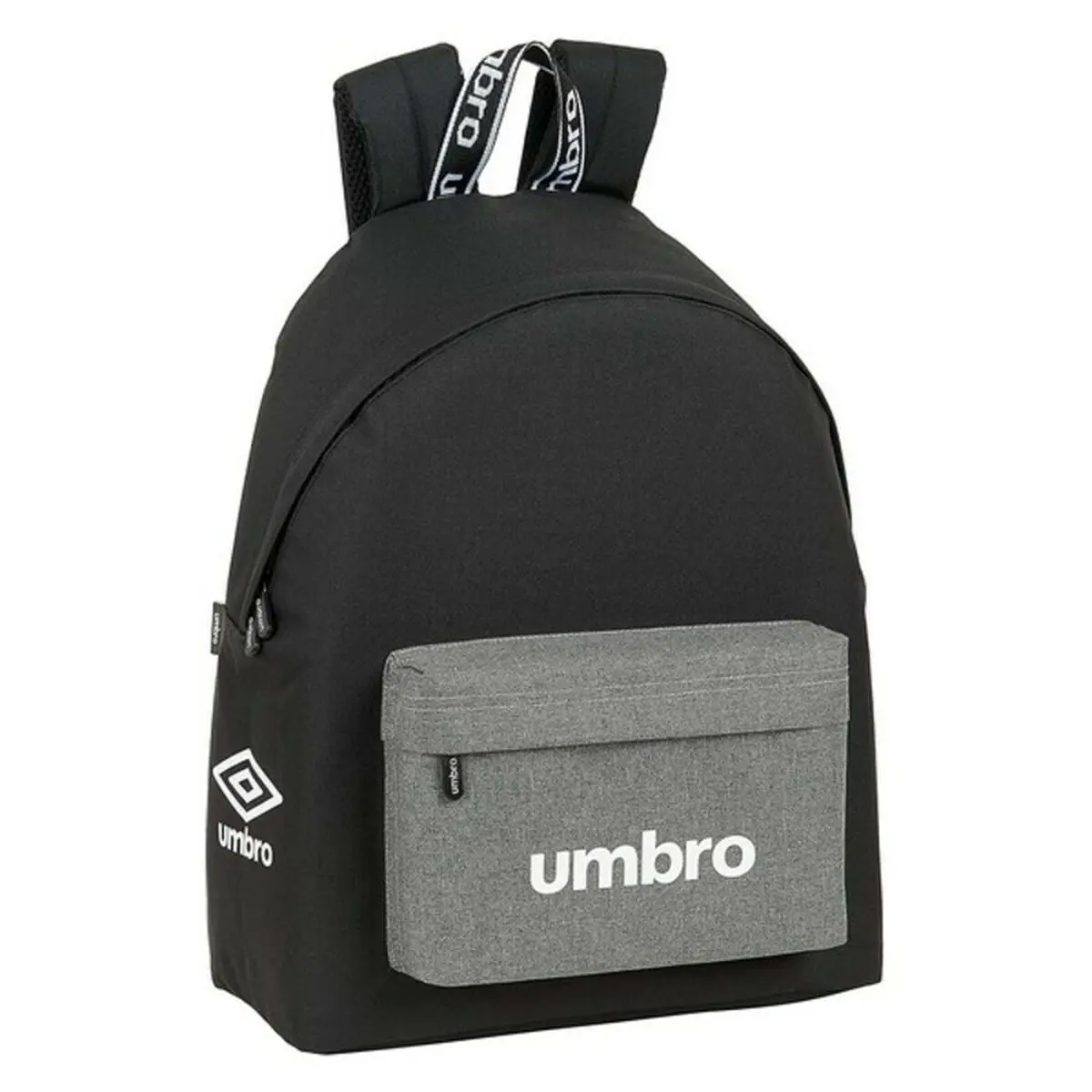 Zaino Scuola Umbro Nero Grigio