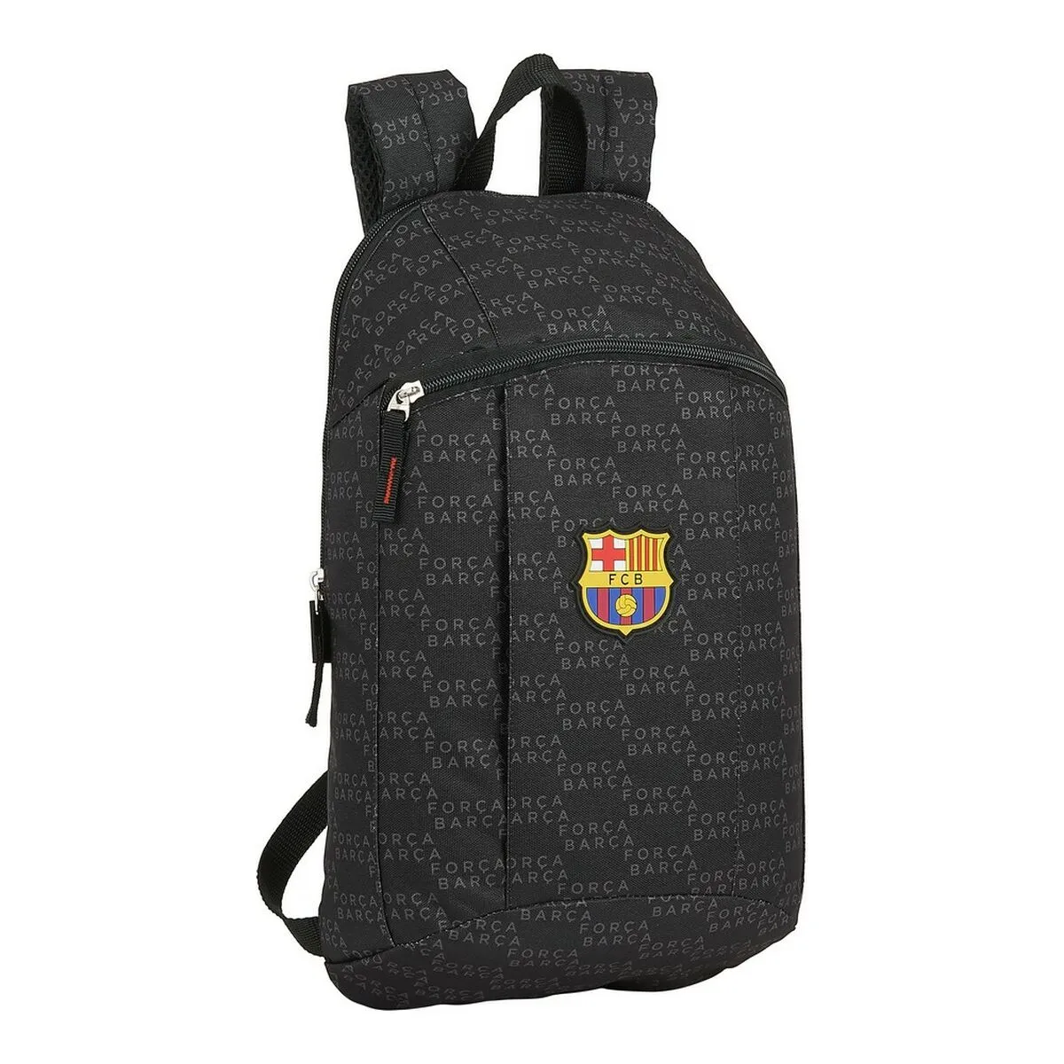 Zaino Casual F.C. Barcelona Força Barça Nero (22 x 39 x 10 cm)