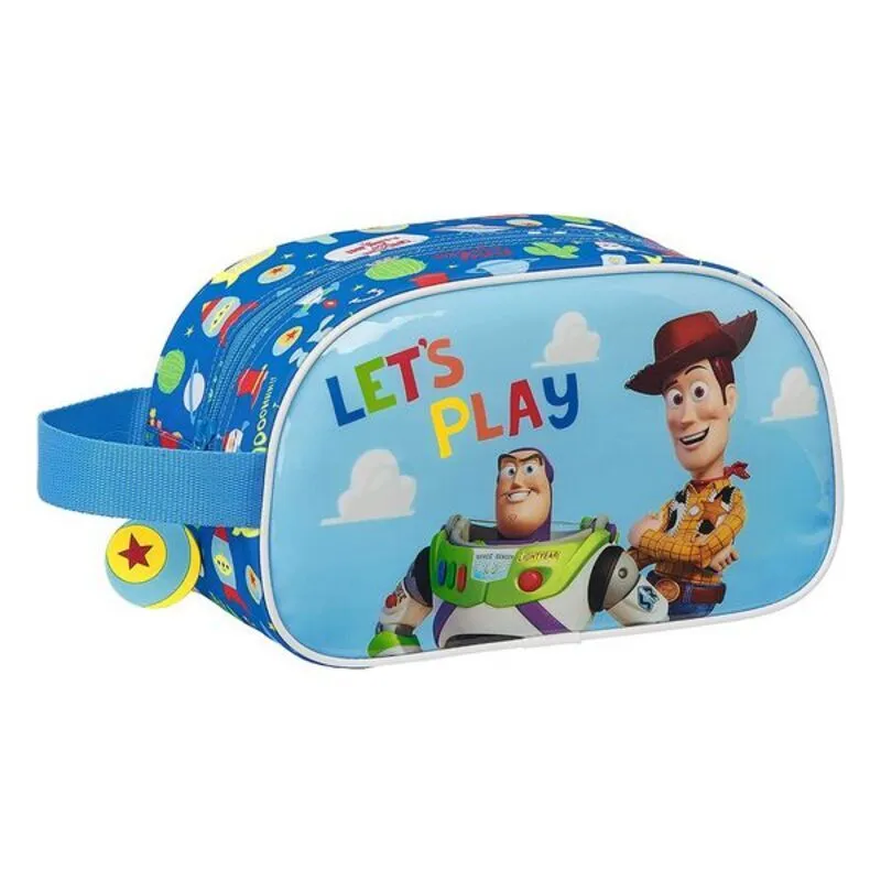 Necessaire per la Scuola Toy Story Let's Play Azzurro