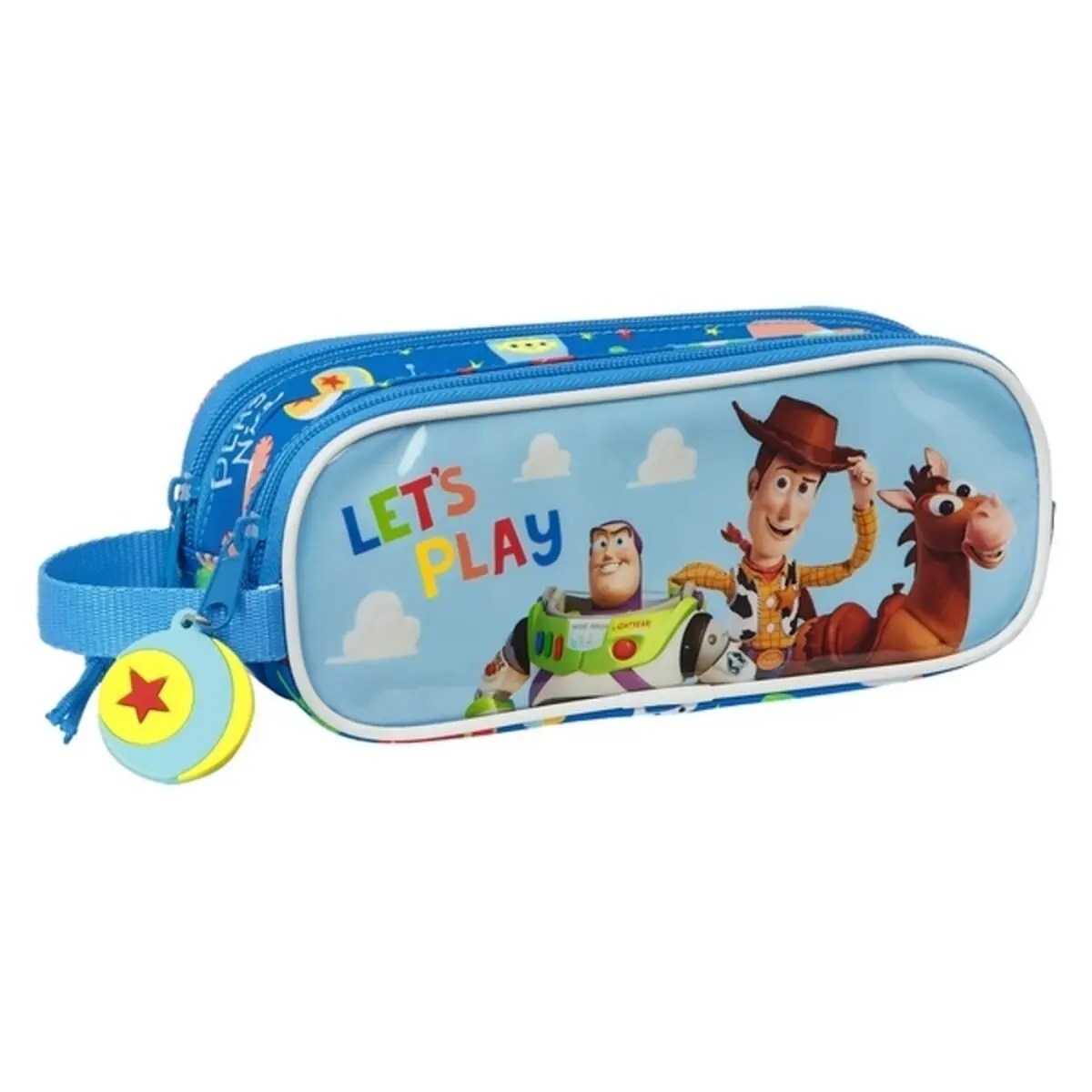 Necessaire Toy Story Let's Play Azzurro (21 x 8 x 6 cm)