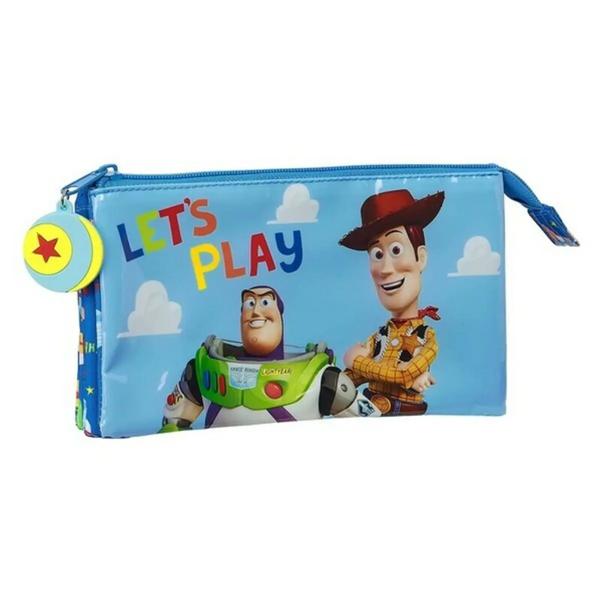 Necessaire Toy Story Let's Play Azzurro (22 x 12 x 3 cm)