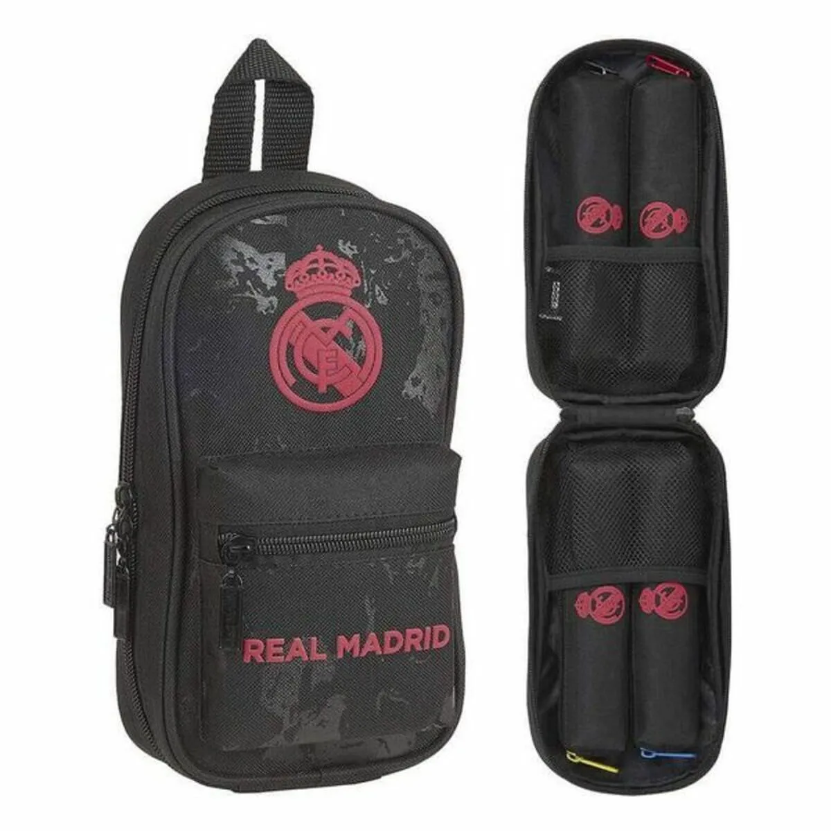 Astuccio Zaino Real Madrid C.F. Nero