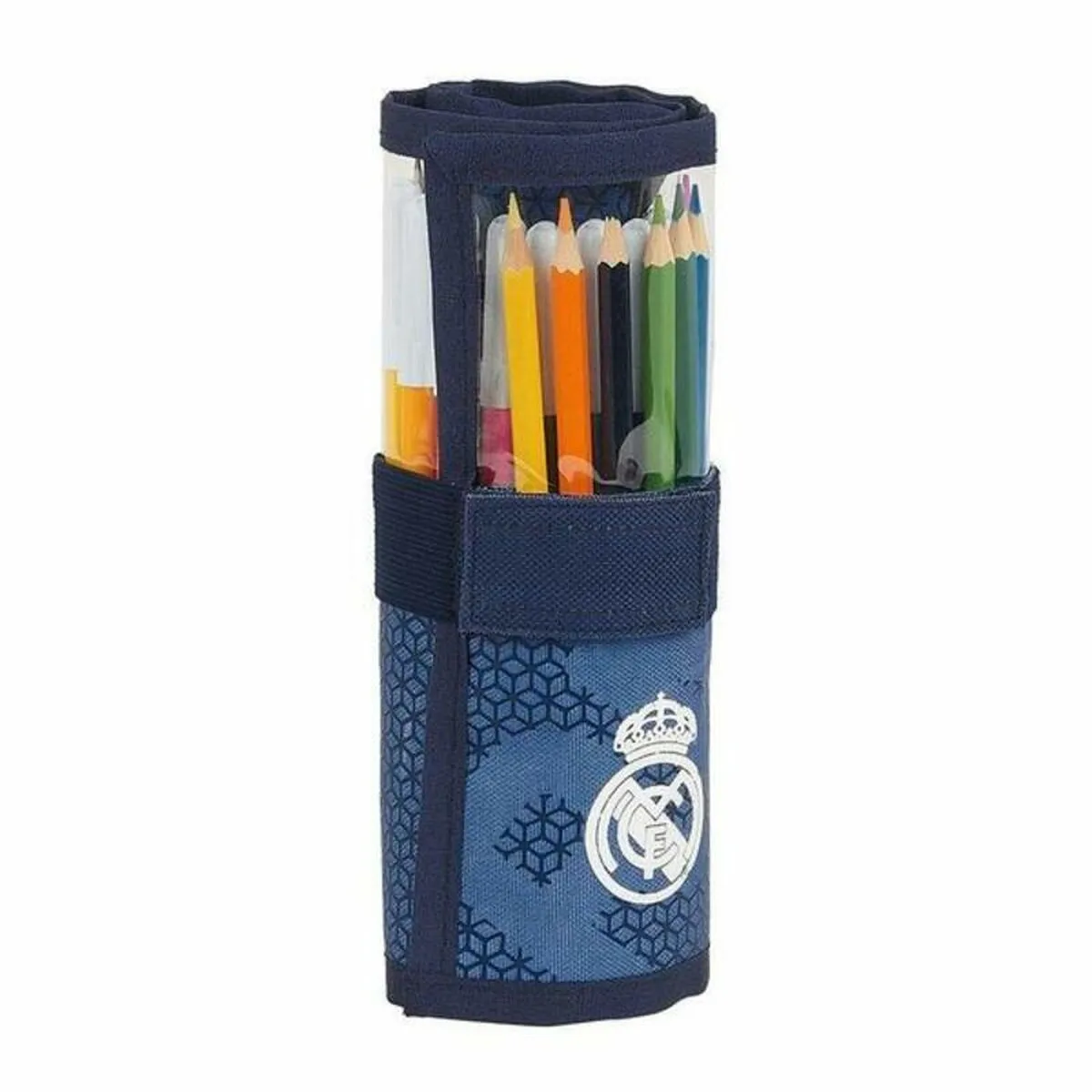 Astuccio Real Madrid C.F. 412124786 Azzurro (27 Pezzi)