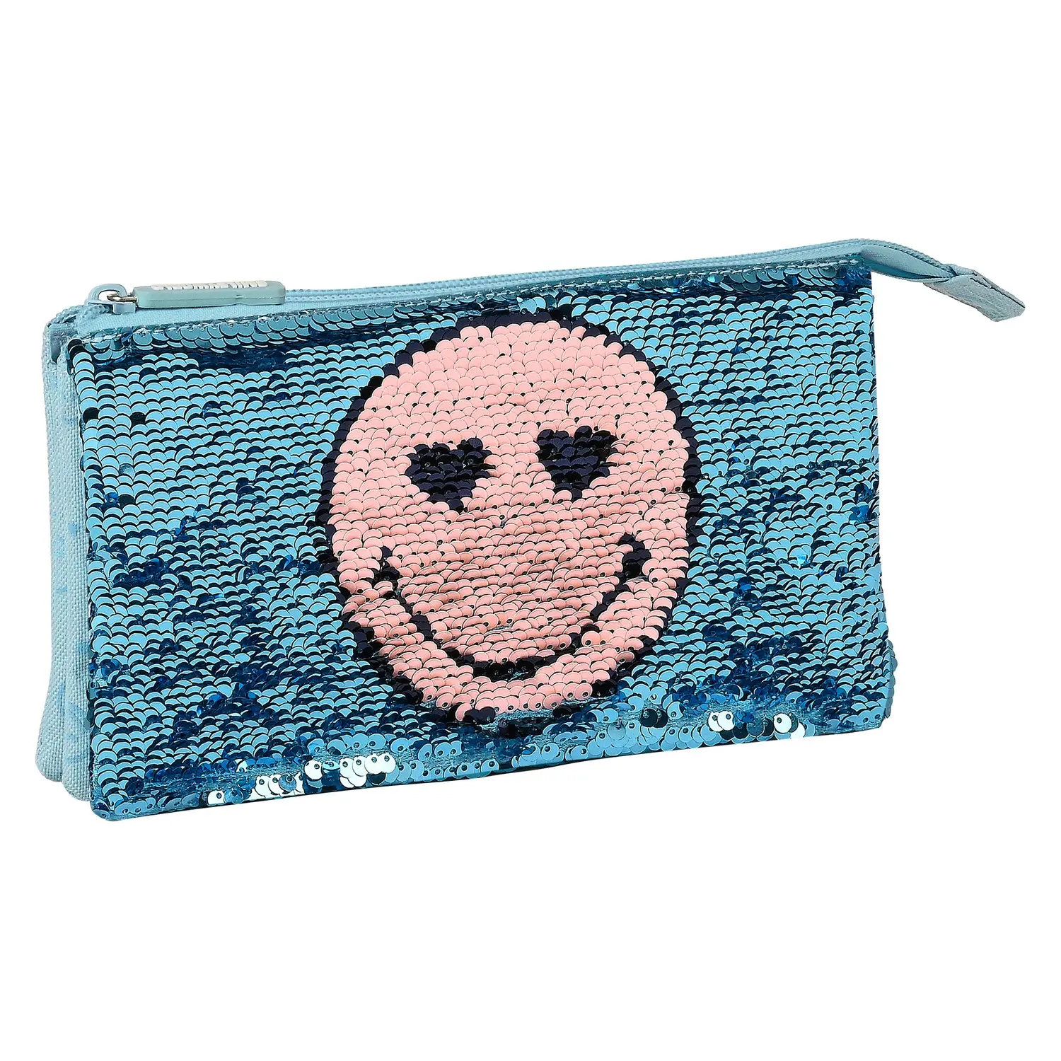 Portaoggetti Triplo Little Dreamer Smiley M744 Azzurro Chiaro (22 x 12 x 3 cm)