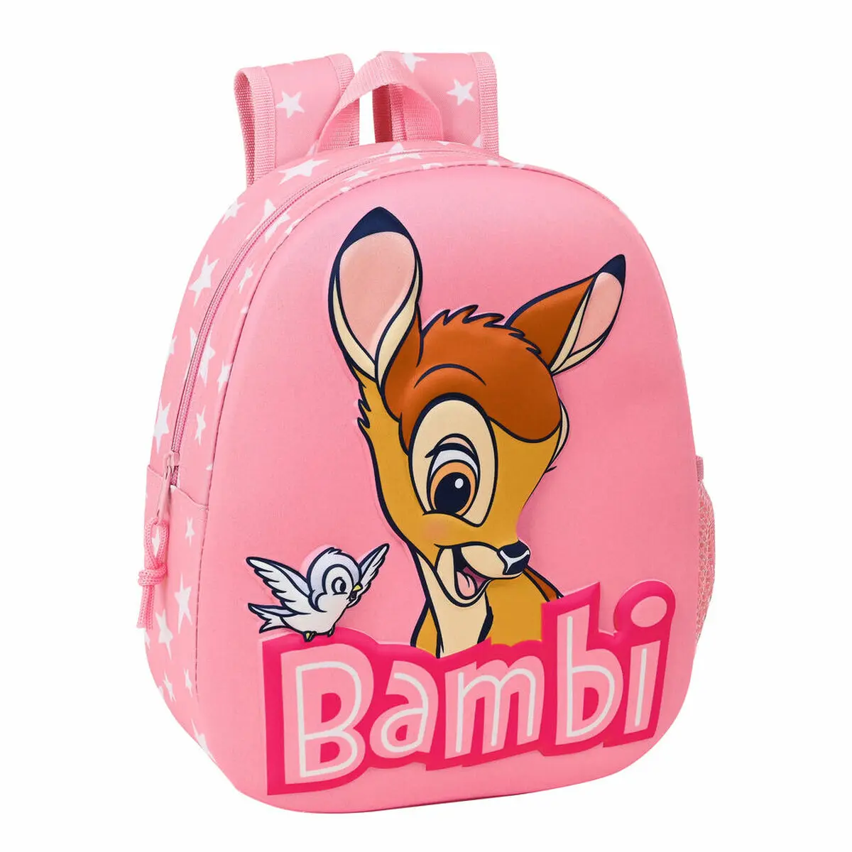 Zaino Scuola 3D Disney M890 Rosa 27 x 32 x 10 cm