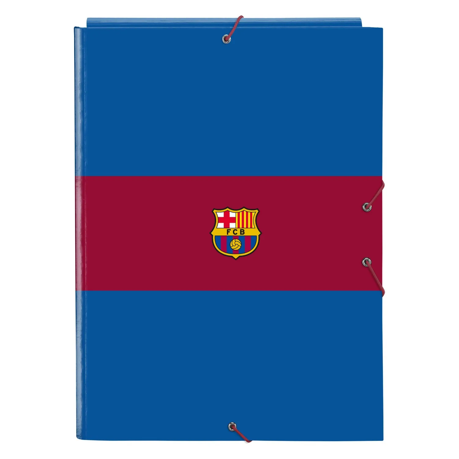 Fascicolo F.C. Barcelona Rosso Granato Blu Marino A4 (26 x 33.5 x 2.5 cm)