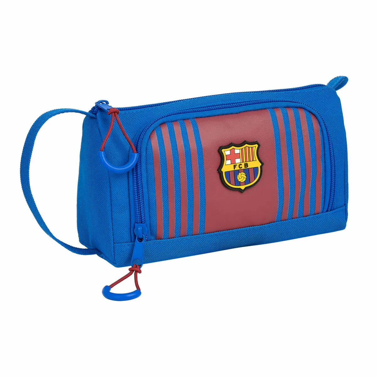 Astuccio Scuola F.C. Barcelona M907 Rosso Granato Blu Marino 20 x 11 x 8.5 cm (32 Pezzi)