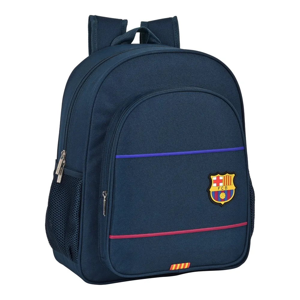 Zaino Scuola F.C. Barcelona Azzurro (32 x 38 x 12 cm)