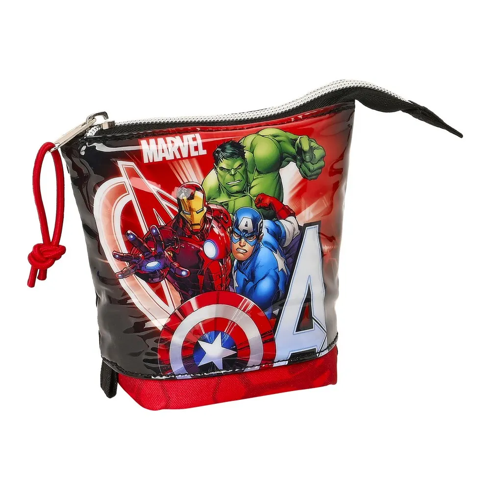 Astuccio Portapenne The Avengers Infinity Rosso Nero (8 x 19 x 6 cm)