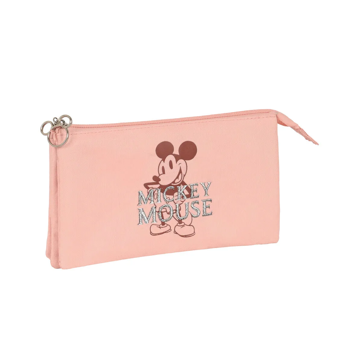 Portaoggetti Triplo Mickey Mouse Clubhouse Cotton Rosa 22 x 12 x 3 cm