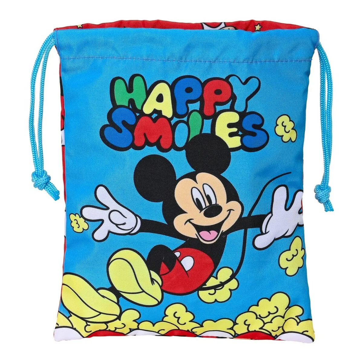 Portamerenda Mickey Mouse Clubhouse Happy Smiles Rosso Azzurro (20 x 25 x 2 cm)