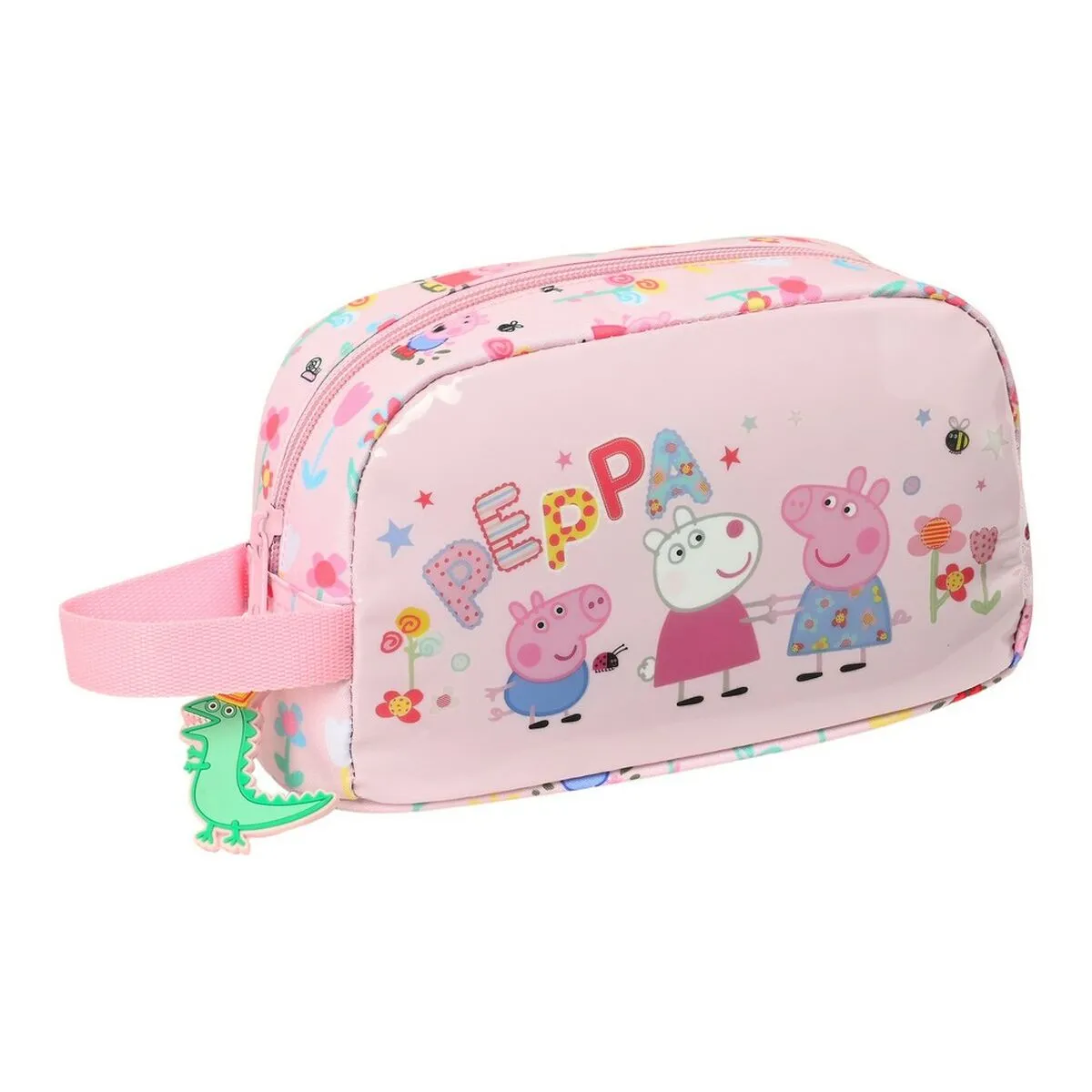 Portamerenda Termico Peppa Pig Having Fun Rosa (21.5 x 12 x 6.5 cm)