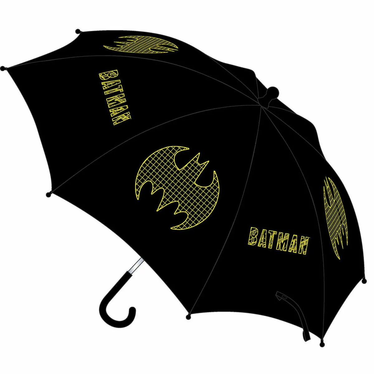 Ombrelli Batman Comix Nero Giallo (Ø 86 cm)