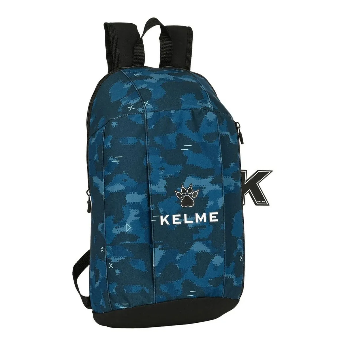 Zaino Casual Kelme Break Nero Blu Marino (22 x 39 x 10 cm)