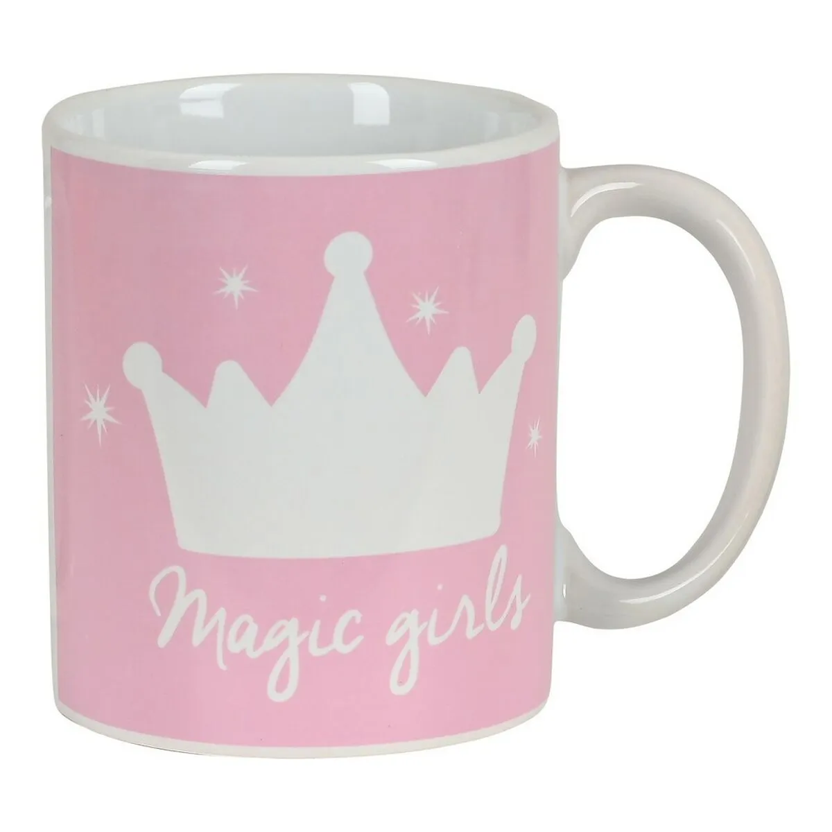 Tazza Mug Moos Magic girls Ceramica Rosa (350 ml)