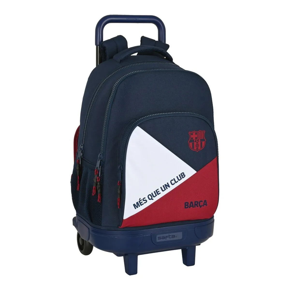 Trolley per la Scuola F.C. Barcelona Corporativa Azzurro Rosso Granato (33 x 45 x 22 cm)