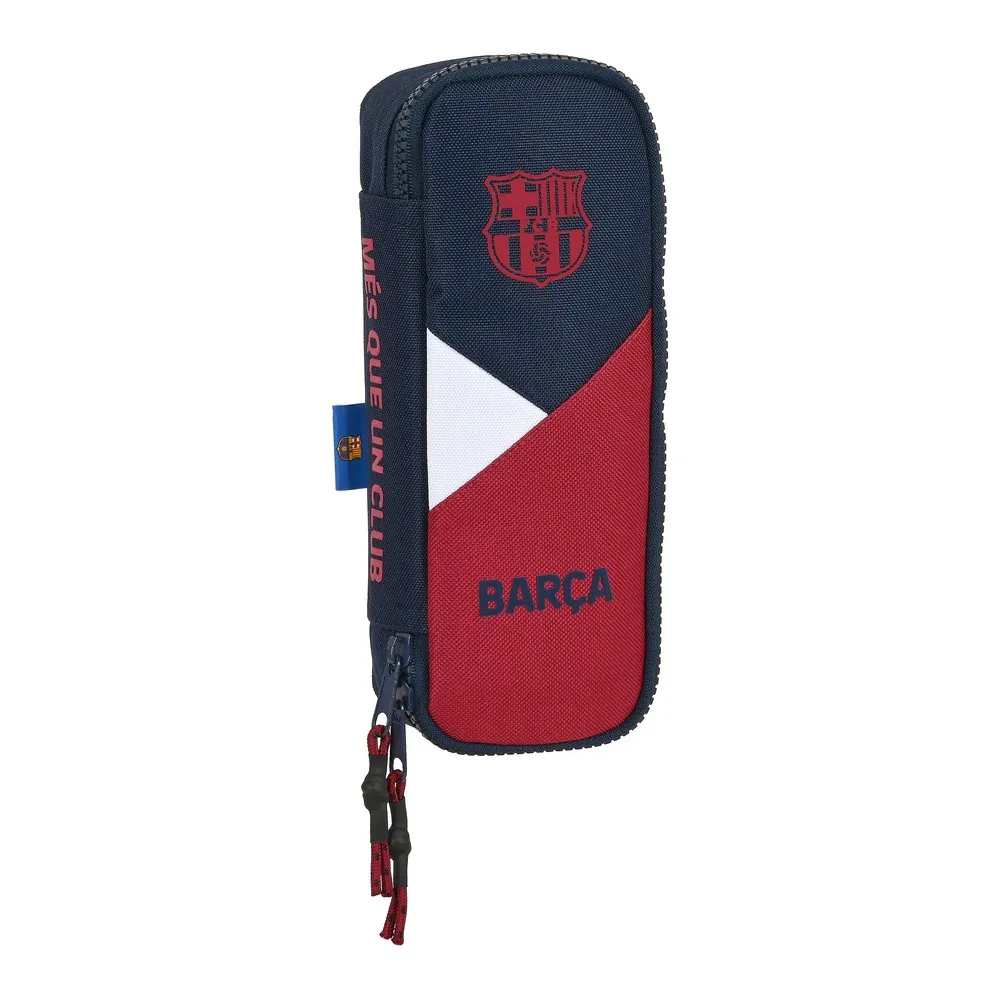 Astuccio Scuola F.C. Barcelona Azzurro Rosso Granato (22 x 5 x 8 cm)