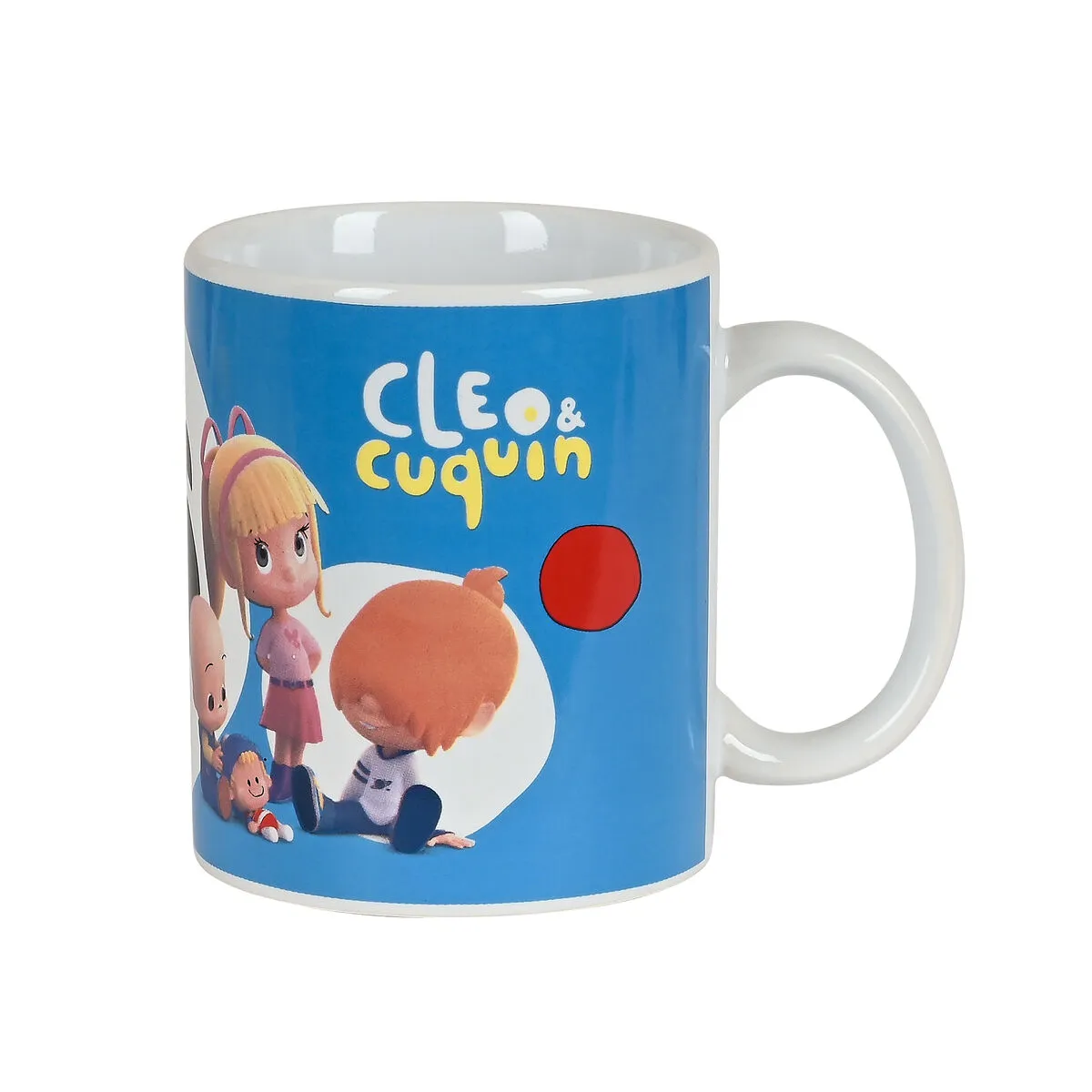 Tazza Mug Cleo & Cuquin Good night Ceramica Azzurro (350 ml)