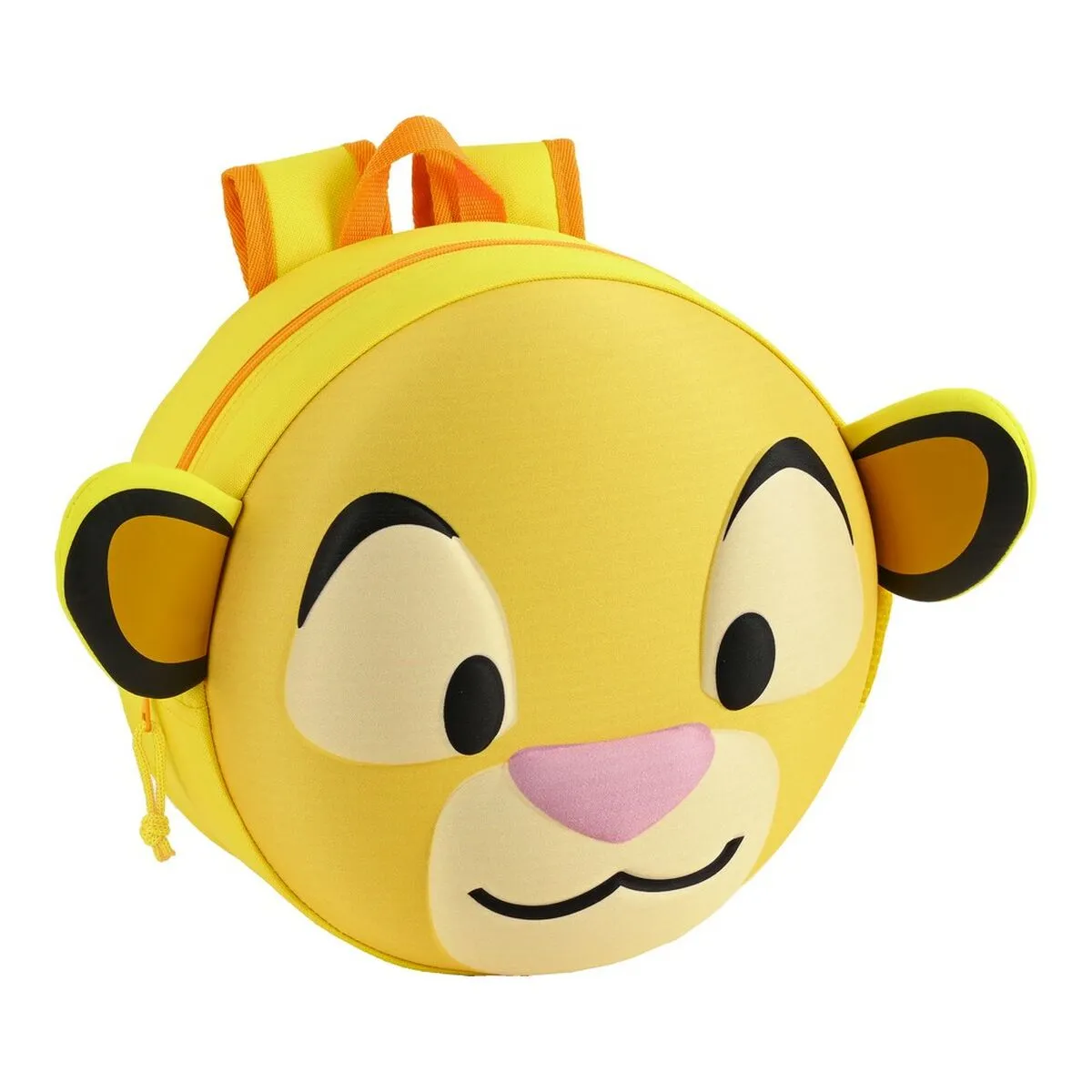 Zaino Scuola 3D The Lion King Giallo (31 x 31 x 10 cm)