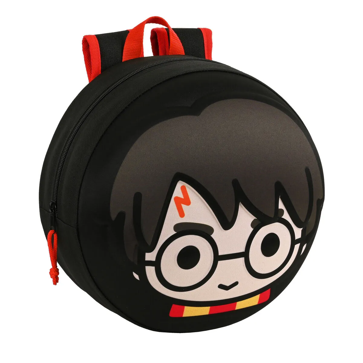 Zaino Scuola 3D Harry Potter Nero (31 x 31 x 10 cm)