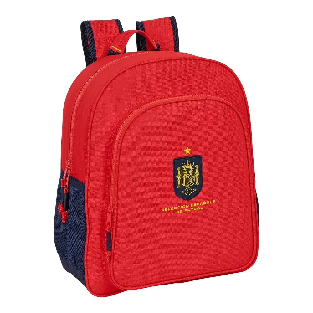 Zaino Scuola RFEF Rosso Azzurro (32 x 38 x 12 cm)