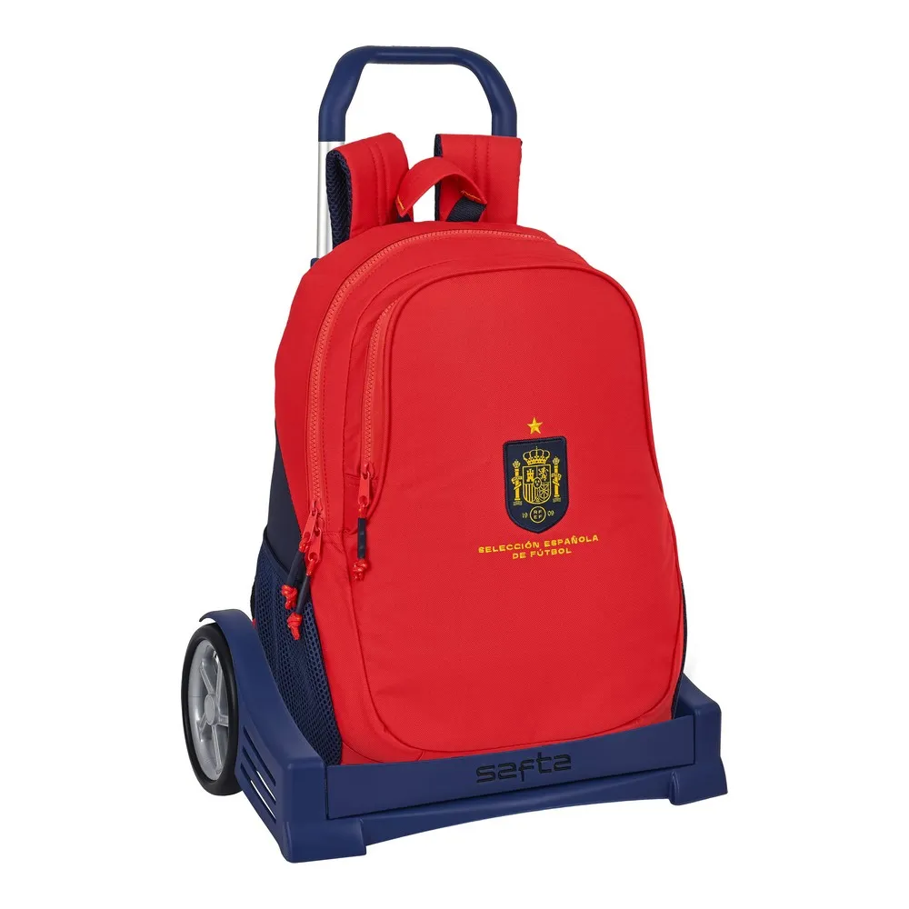 Trolley per la Scuola RFEF Rosso Azzurro (32 x 44 x 16 cm)