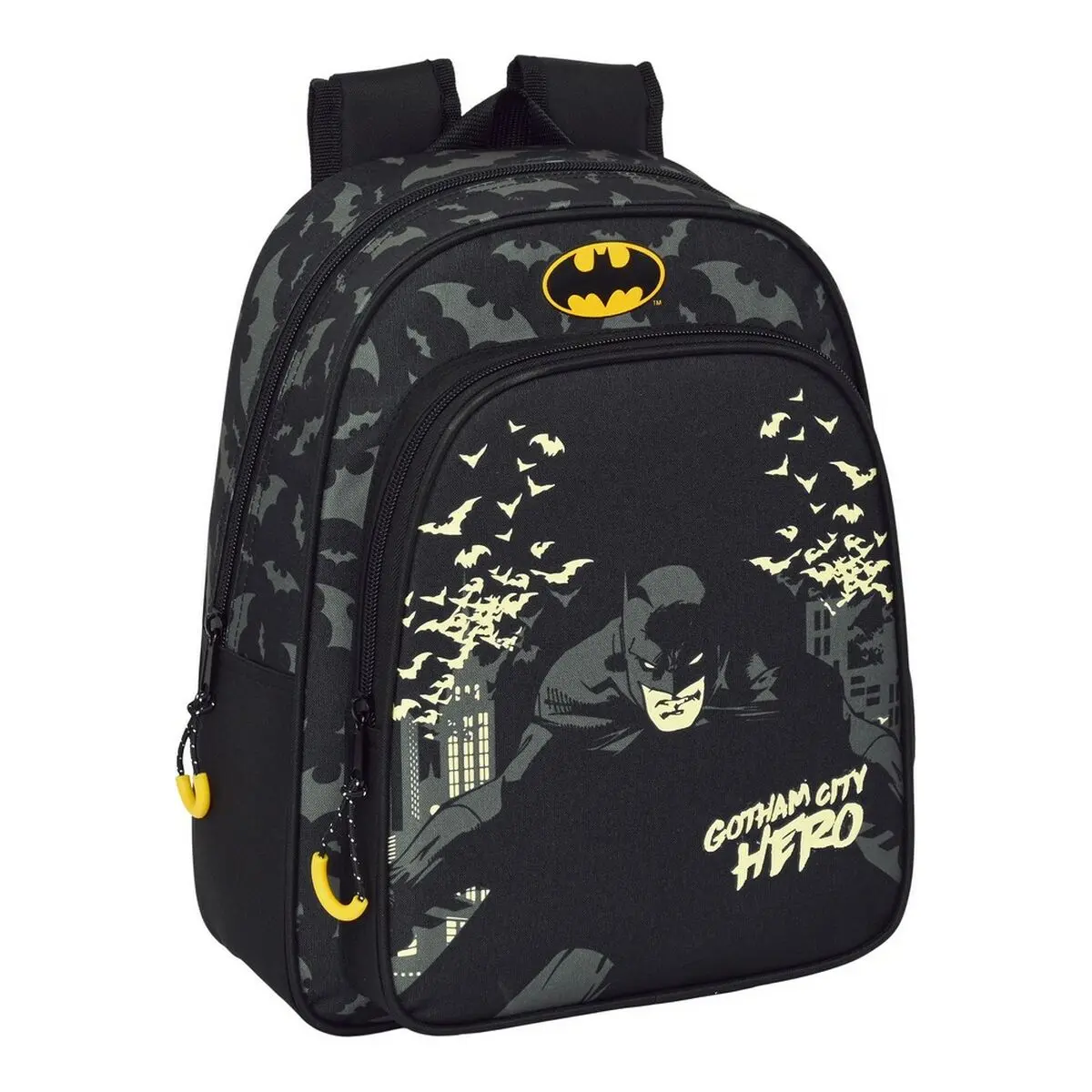 Zaino per Bambini Batman Hero Nero 27 x 33 x 10 cm