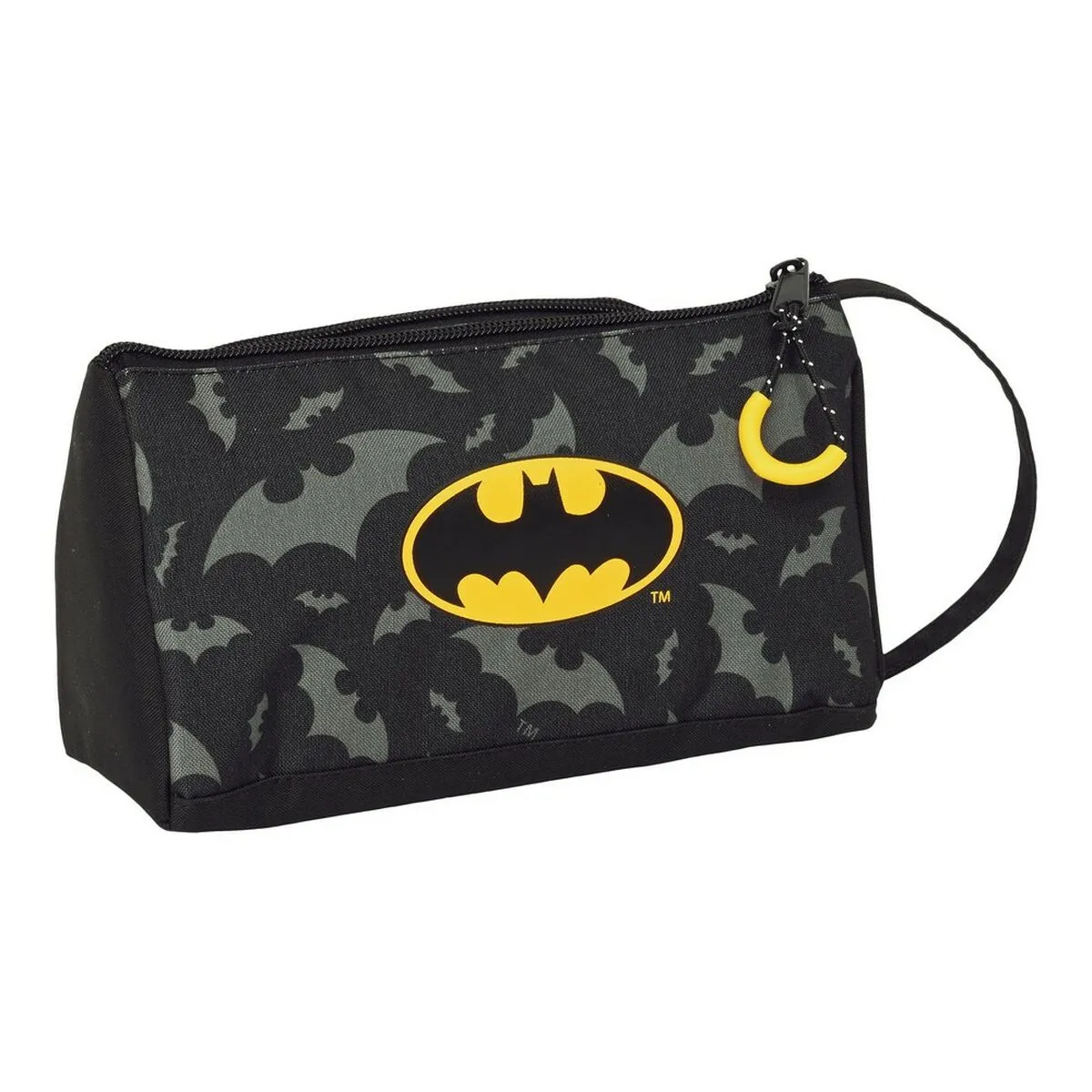 Astuccio Scuola Batman Hero Nero 20 x 11 x 8.5 cm