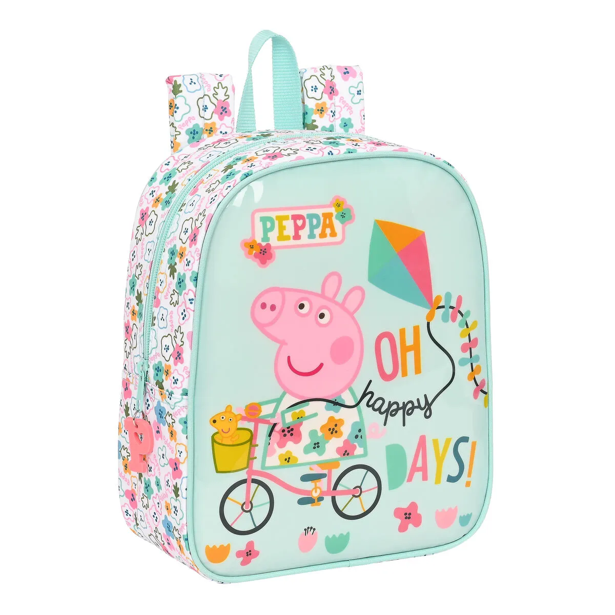 Zaino Scuola Peppa Pig Cosy corner Azzurro Chiaro (22 x 27 x 10 cm)