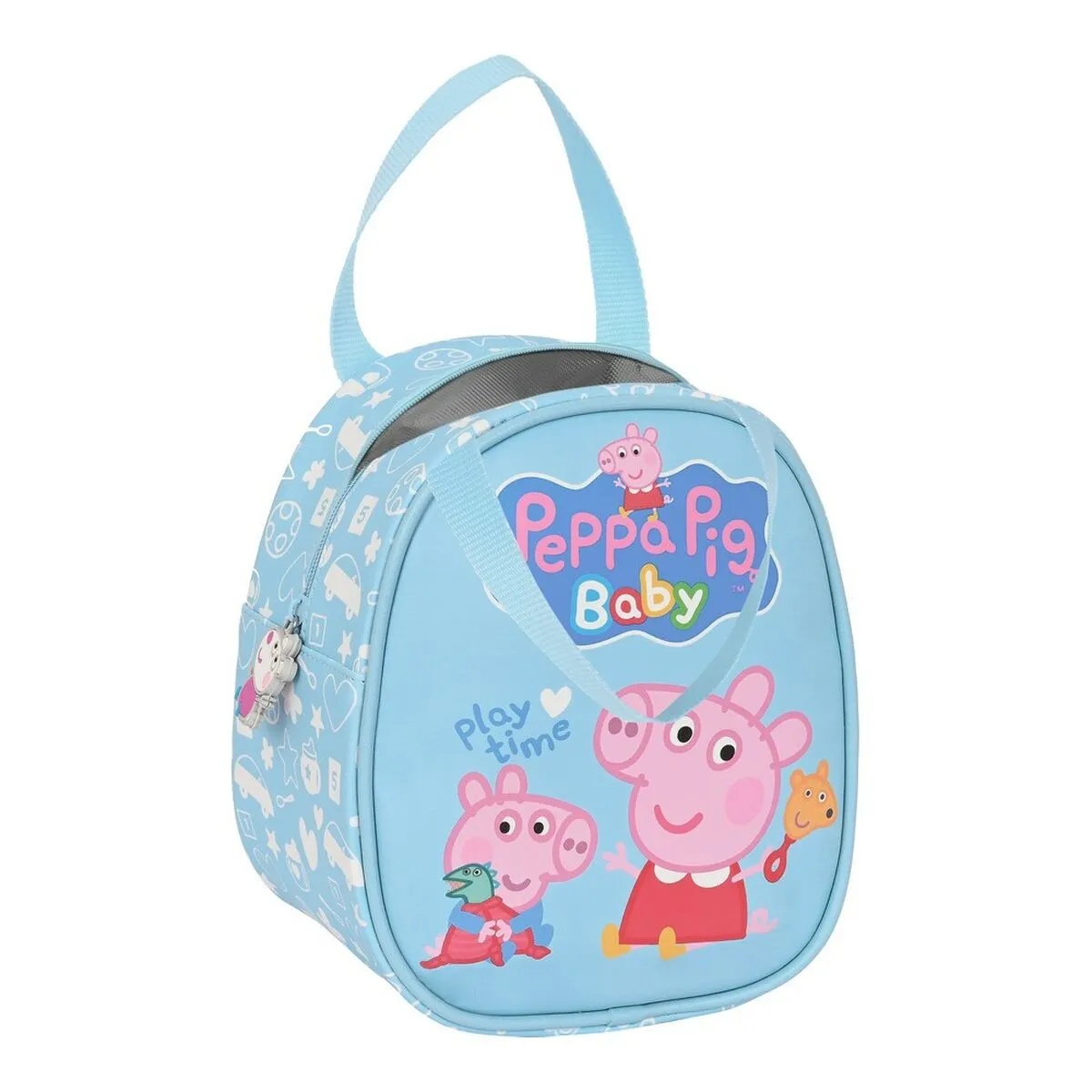 Portamerenda Termico Peppa Pig Baby Azzurro 19 x 22 x 14 cm