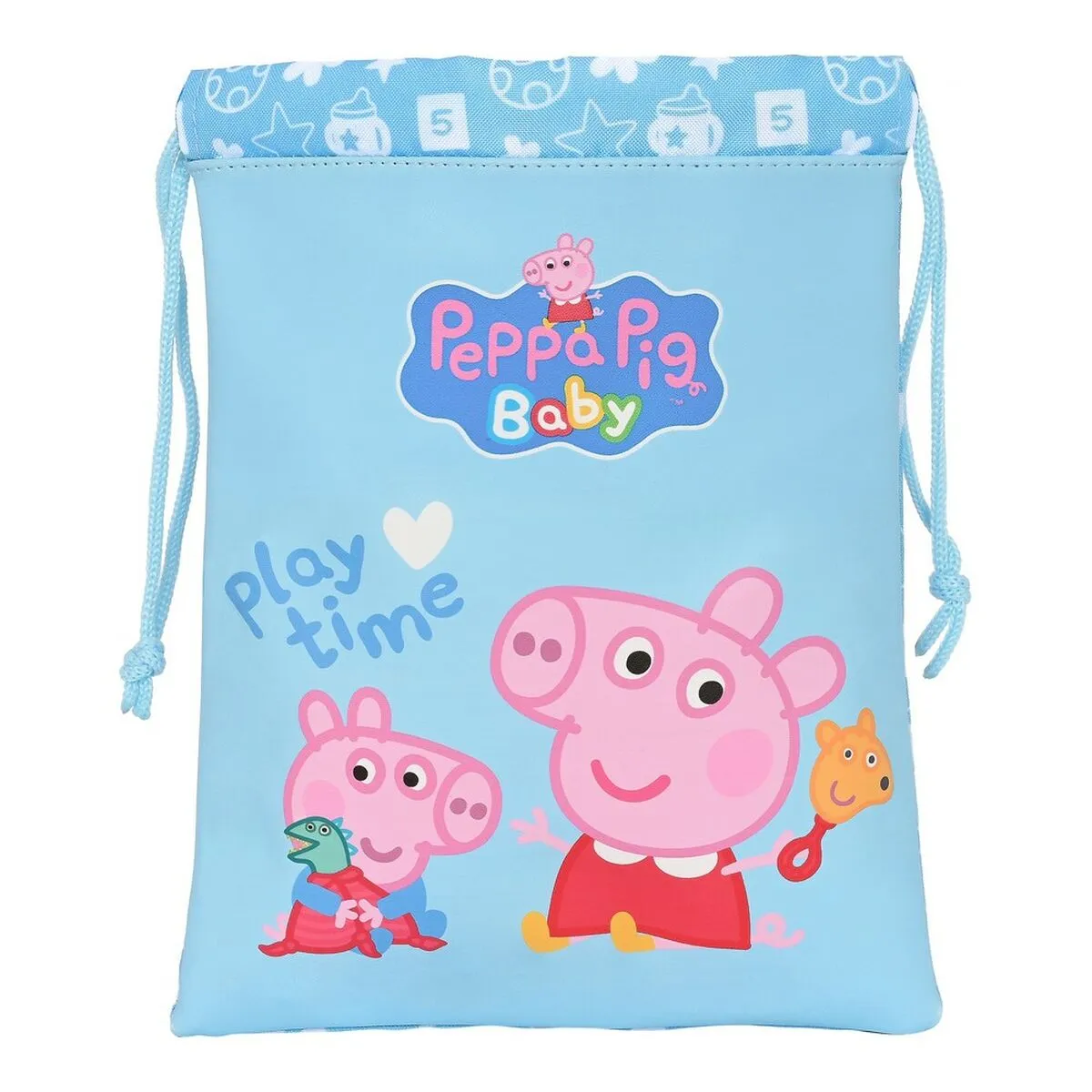 Portamerenda Peppa Pig Baby Azzurro Chiaro