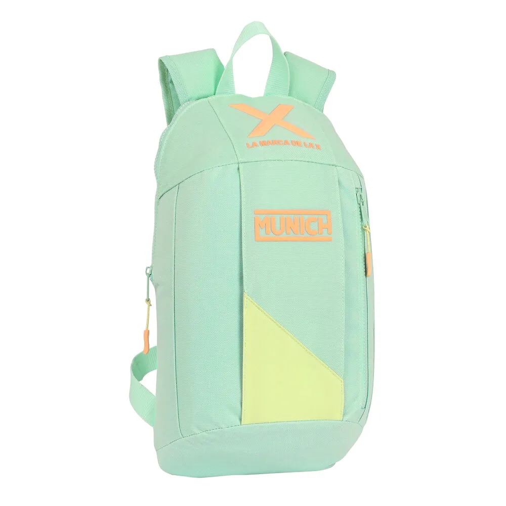 Zaino per Bambini Munich Sunset Mini Giallo Verde Chiaro (22 x 39 x 10 cm)