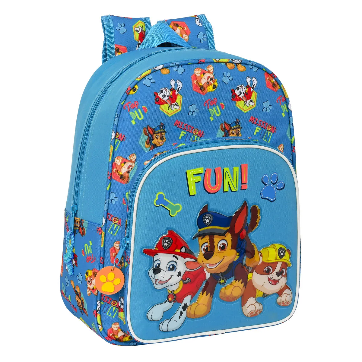 Zaino Scuola The Paw Patrol Friendship Azzurro (26 x 34 x 11 cm)