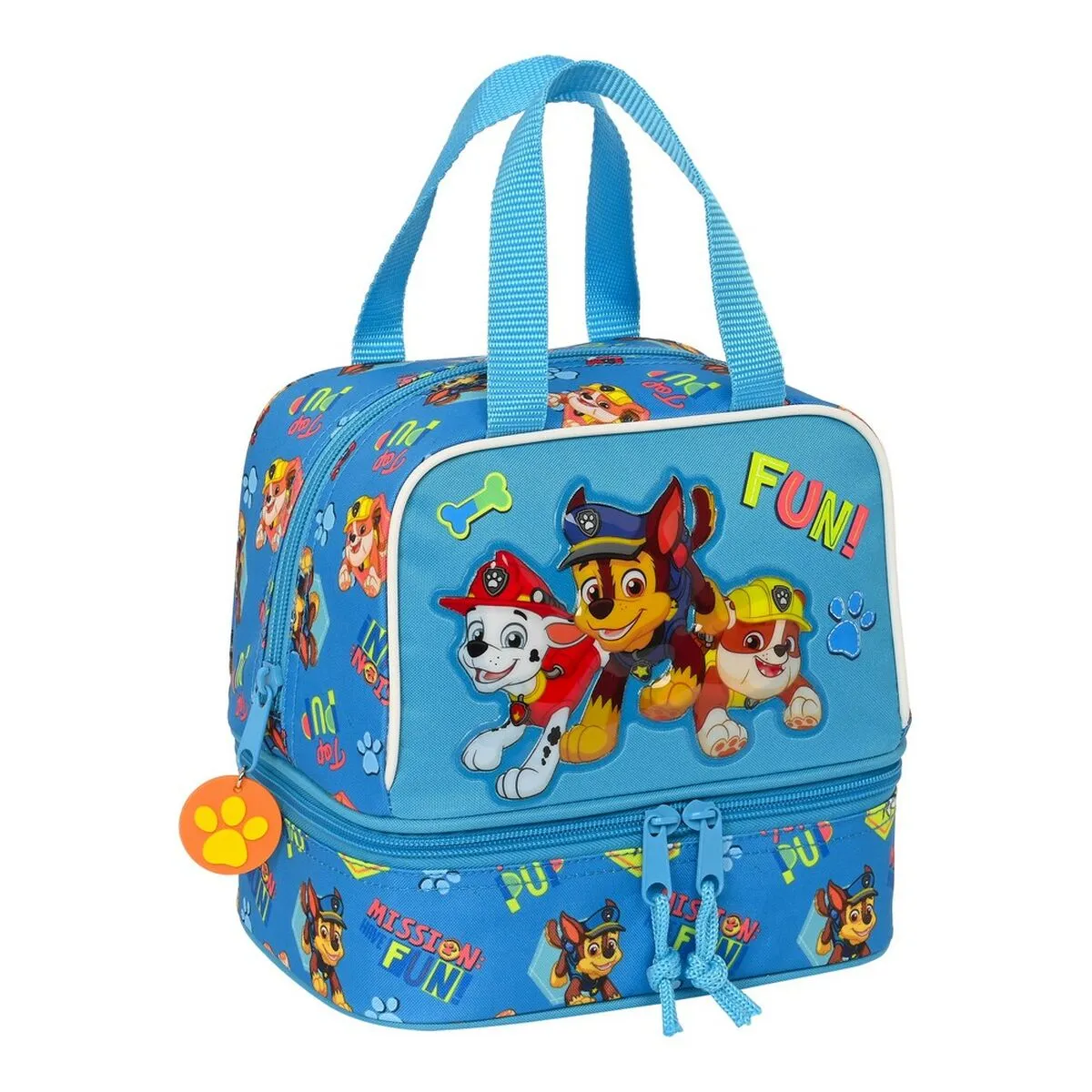 Portamerenda The Paw Patrol Friendship Azzurro (20 x 20 x 15 cm)