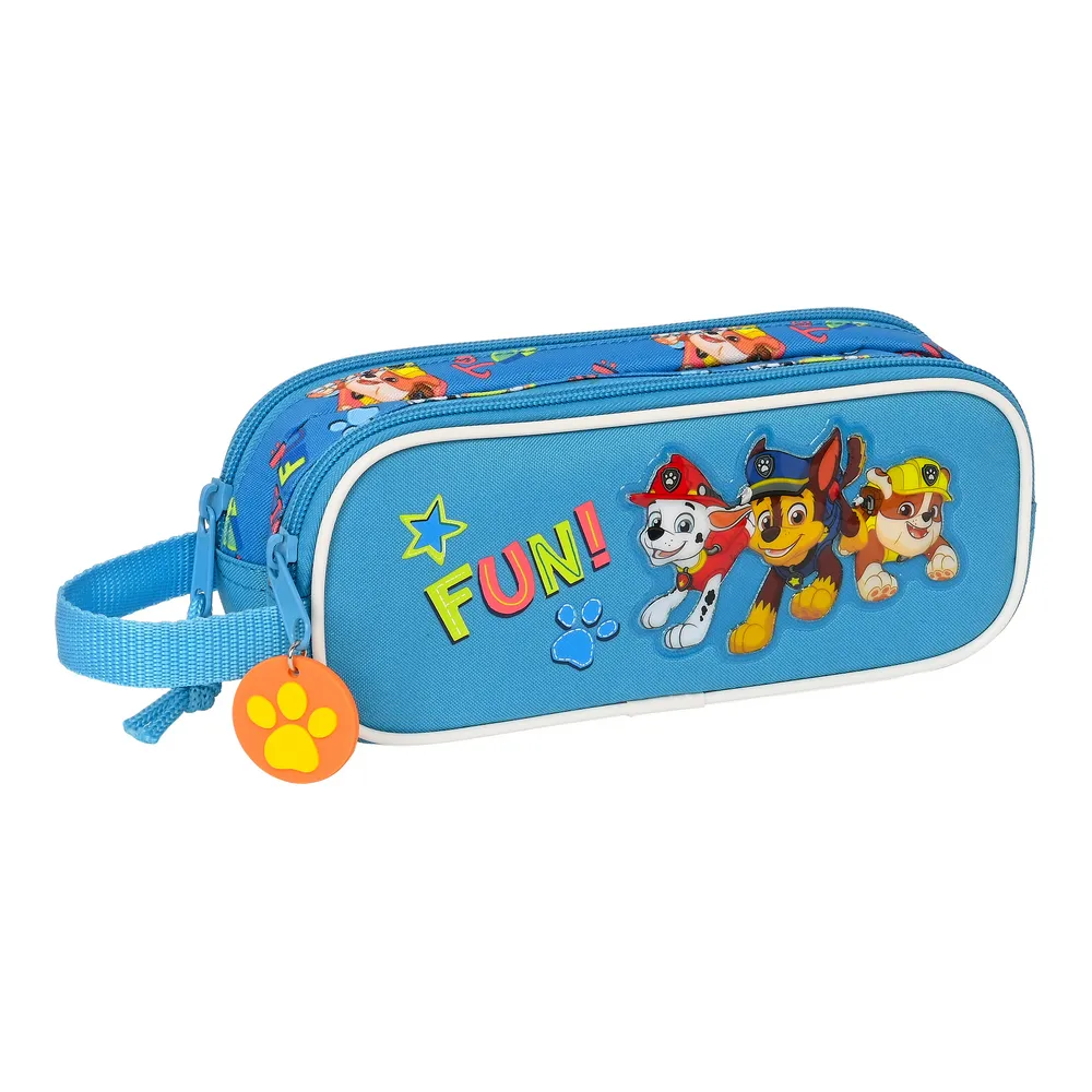 Astuccio Scuola The Paw Patrol Friendship Azzurro (21 x 8 x 6 cm)