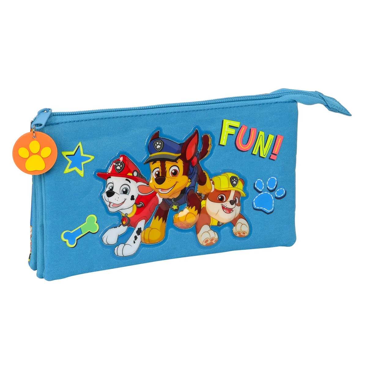 Portaoggetti Triplo The Paw Patrol Friendship Azzurro (22 x 12 x 3 cm)