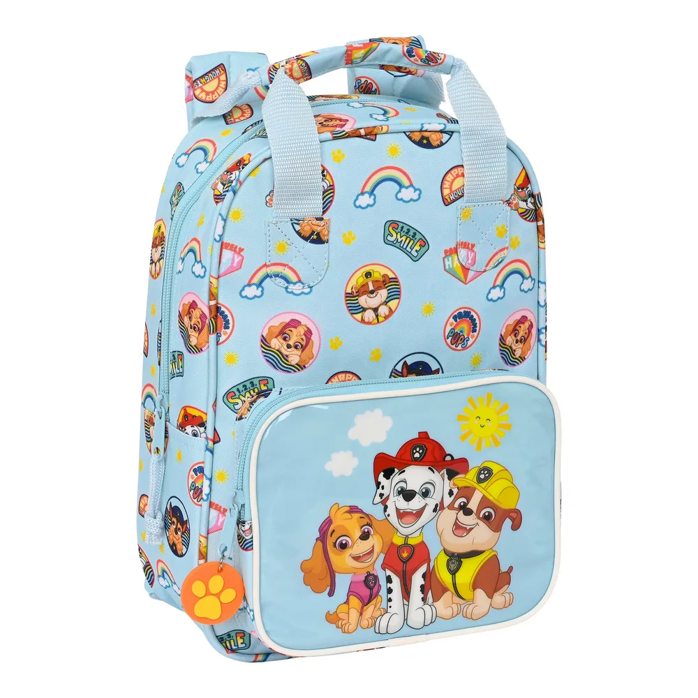 Zaino Scuola The Paw Patrol Sunshine Azzurro (20 x 28 x 8 cm)