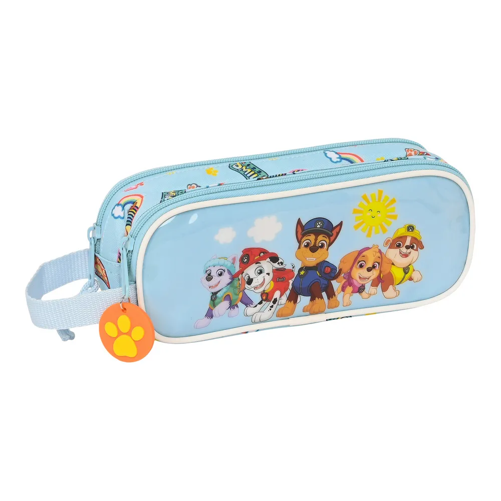 Astuccio Scuola The Paw Patrol Sunshine Azzurro (21 x 8 x 6 cm)