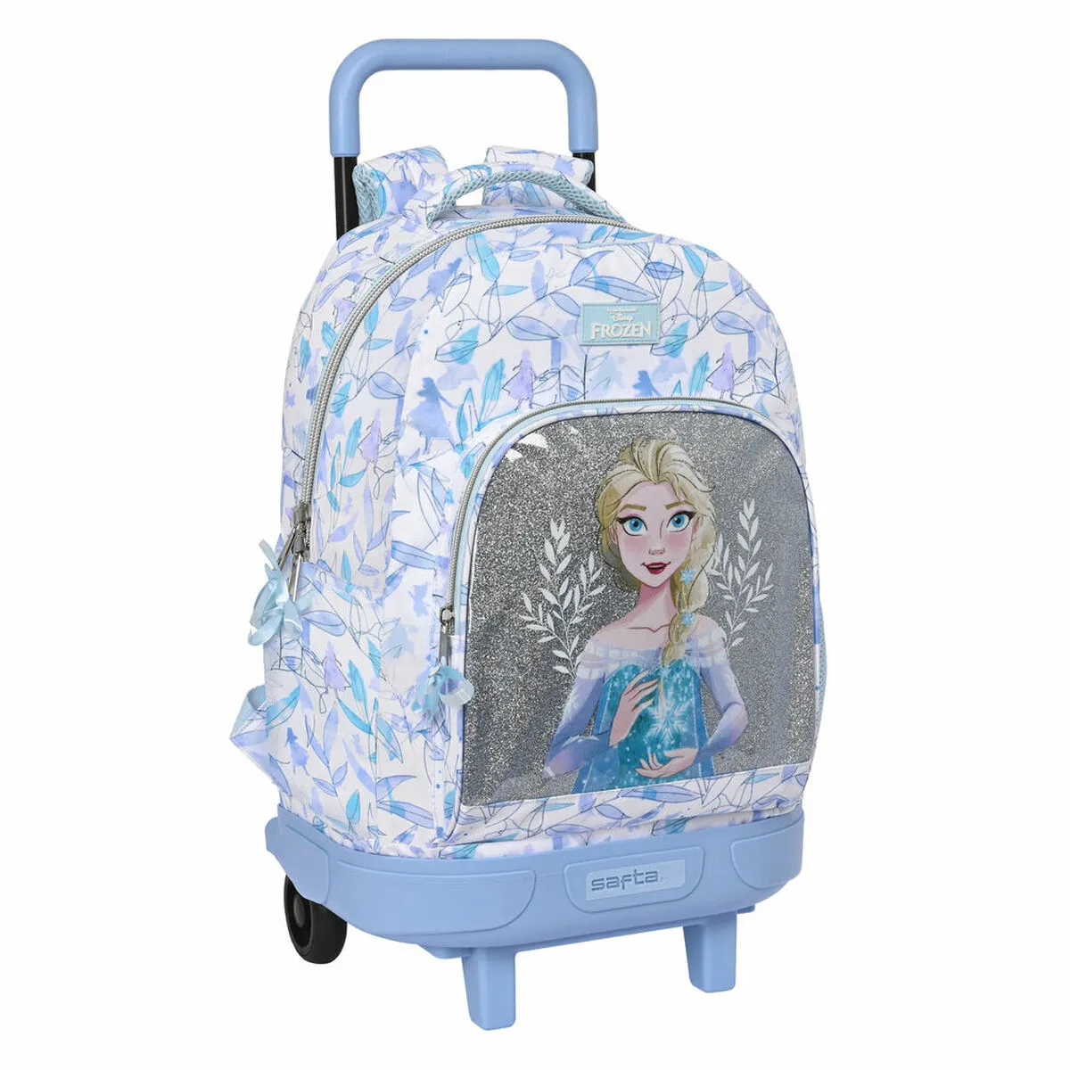 Zaino Scuola Frozen Memories Azzurro Bianco 33 X 45 X 22 cm